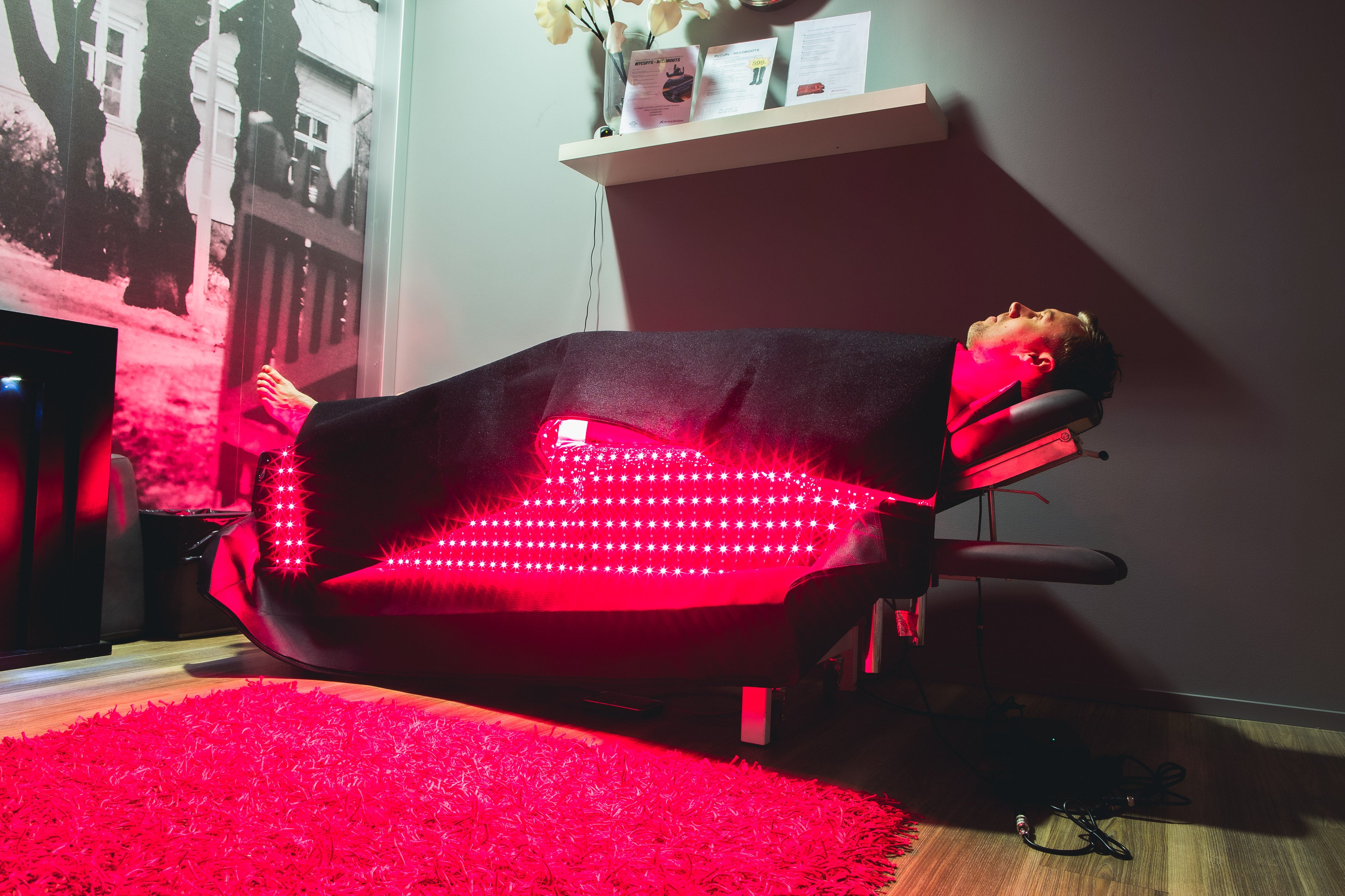 Rotlicht-Schlafsack – MyCuffs RecoRed